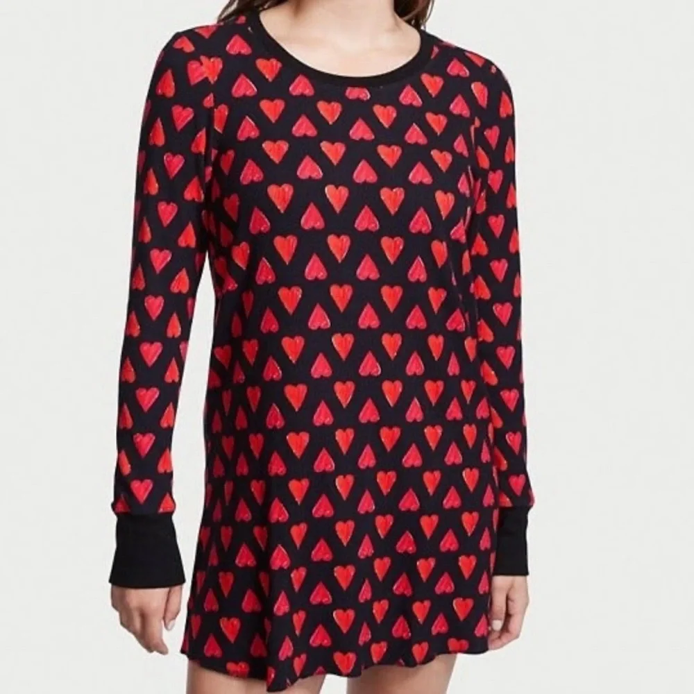 Victoria’s Secret Nightgown New With Tags Night Shirt Long Sleeve Thermal